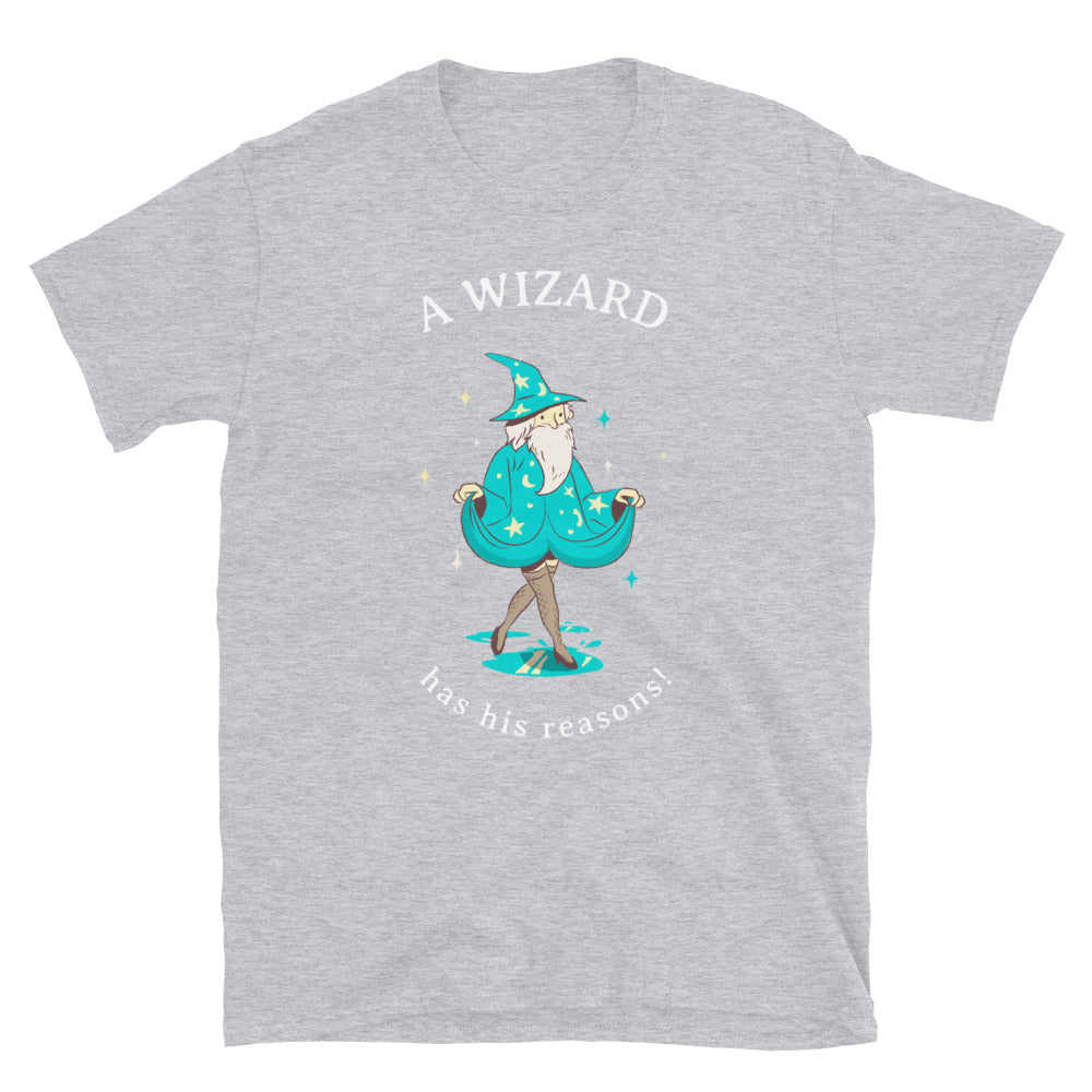 A Wizard Has His Reasons T-Shirt: Unveiling the Magic of Humor