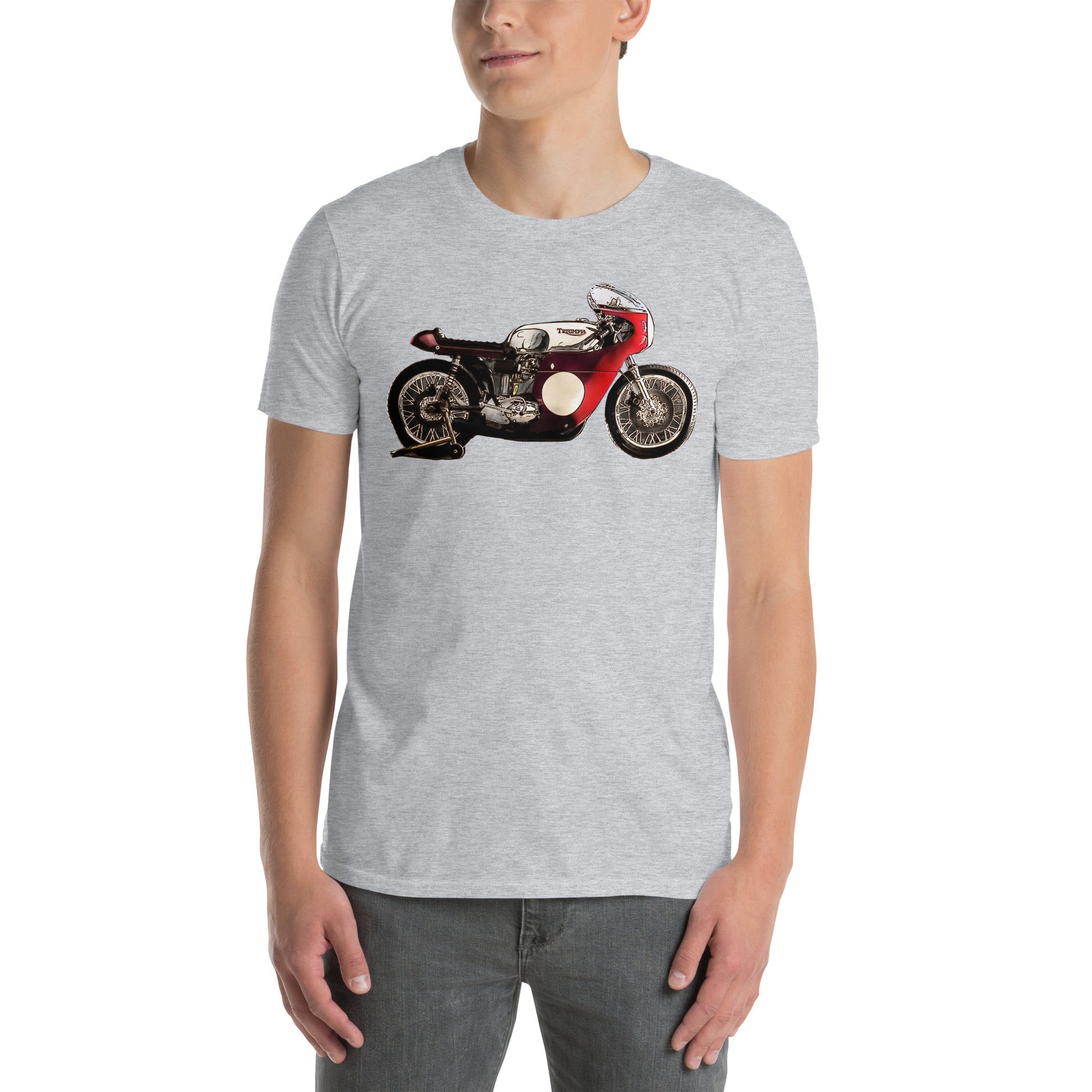 Triumph bike enthusiast unisex cotton shirt