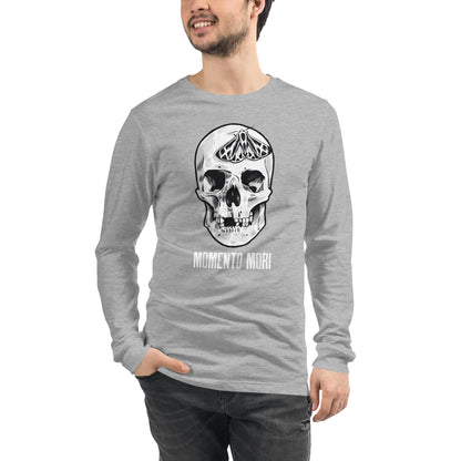 Memento Mori T-shirt Philosophical Tee - Gothic Latin Cotton Shirt with Timeless Reminder