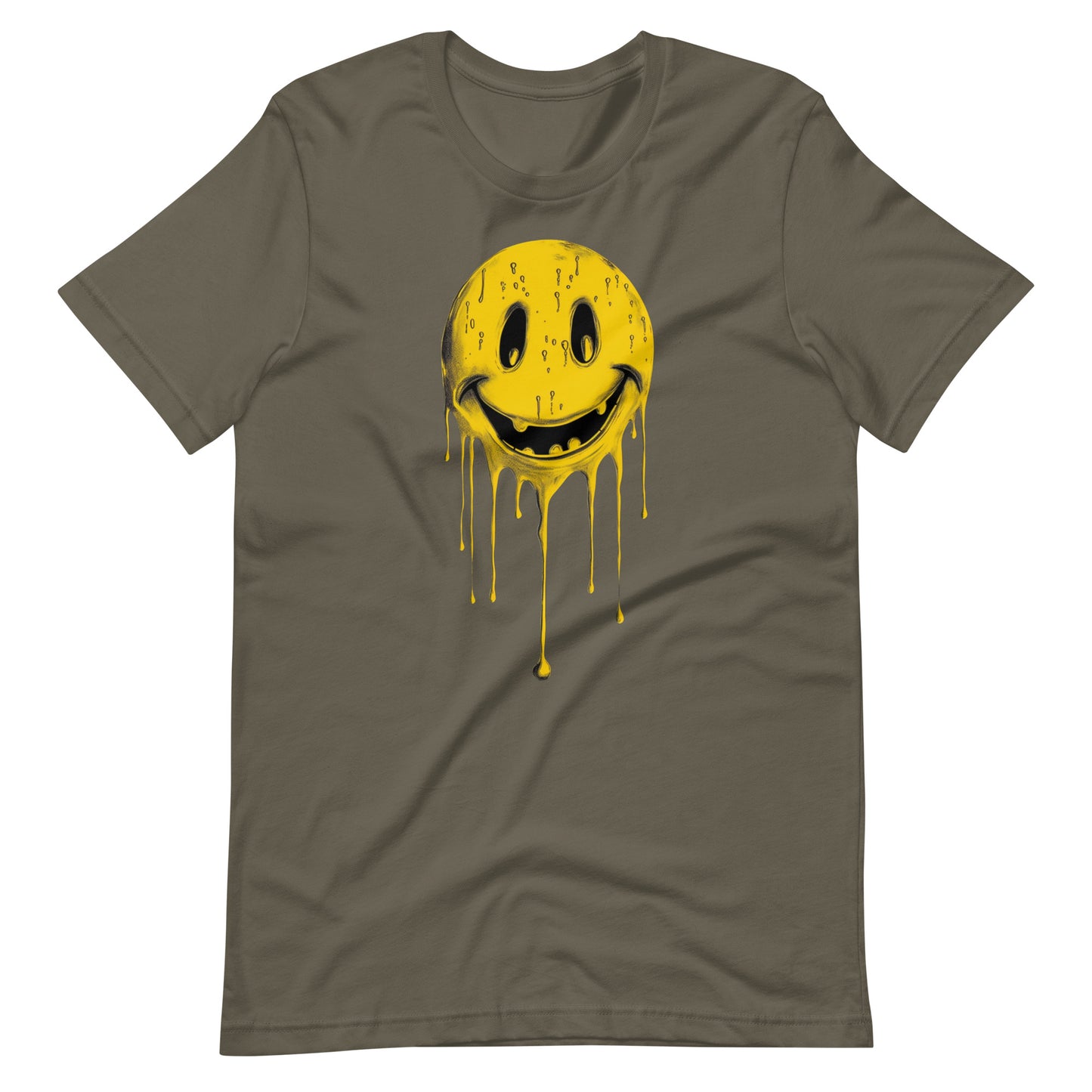 Melting Smiley Face T-Shirt - Embrace Vintage Vibes