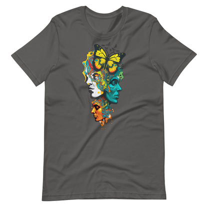 Psychedelic Butterfly Melt T-Shirt | AI-Generated Tee