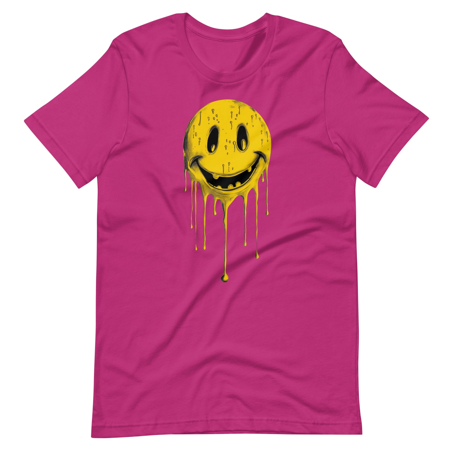 Melting Smiley Face T-Shirt - Embrace Vintage Vibes