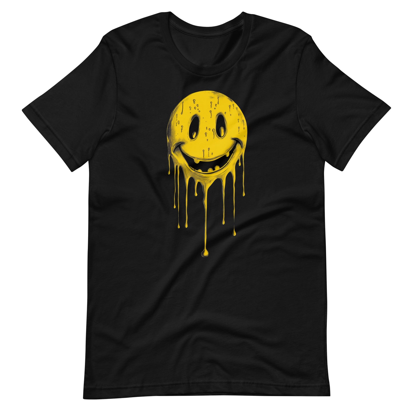 Melting Smiley Face T-Shirt - Embrace Vintage Vibes