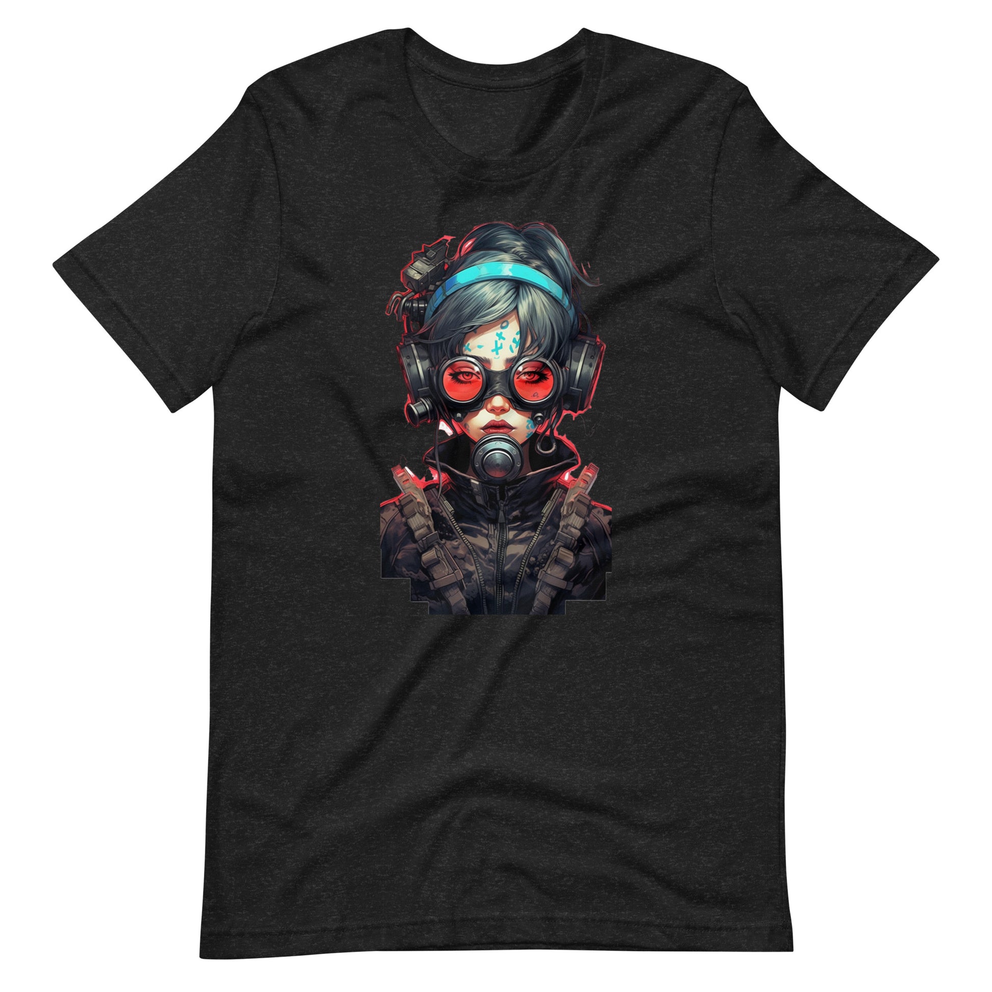 Cyberpunk Hacker Girl T-Shirt 