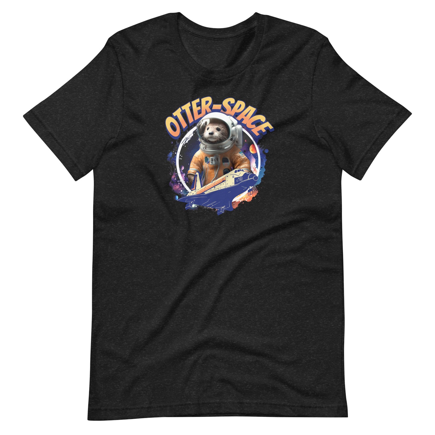 Otter Space Cute Astronaut T-Shirt