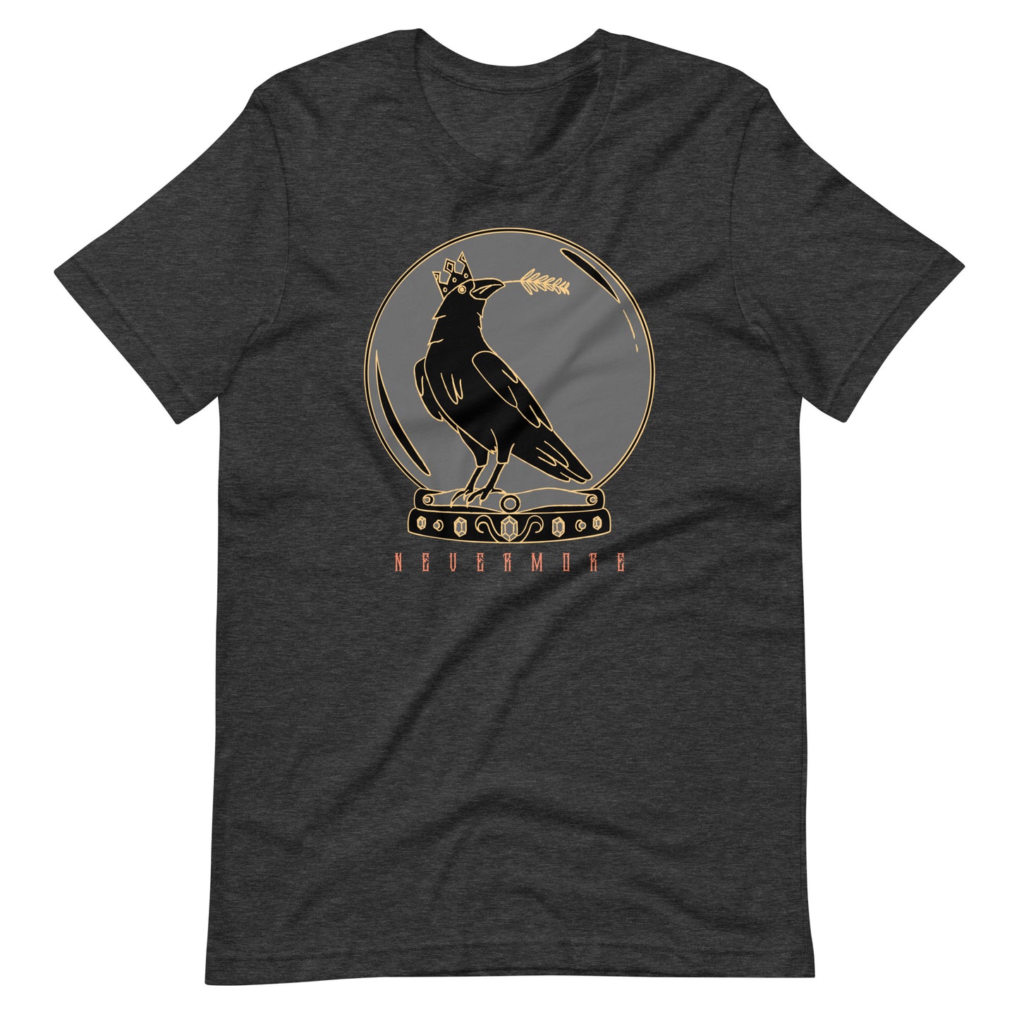 Nevermore Goth T-Shirt by Edgar Allan Poe: Comfort and Style in Every Thread