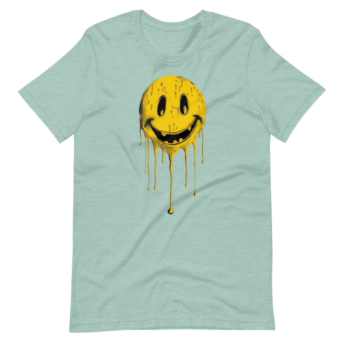 Melting Smiley Face T-Shirt - Embrace Vintage Vibes