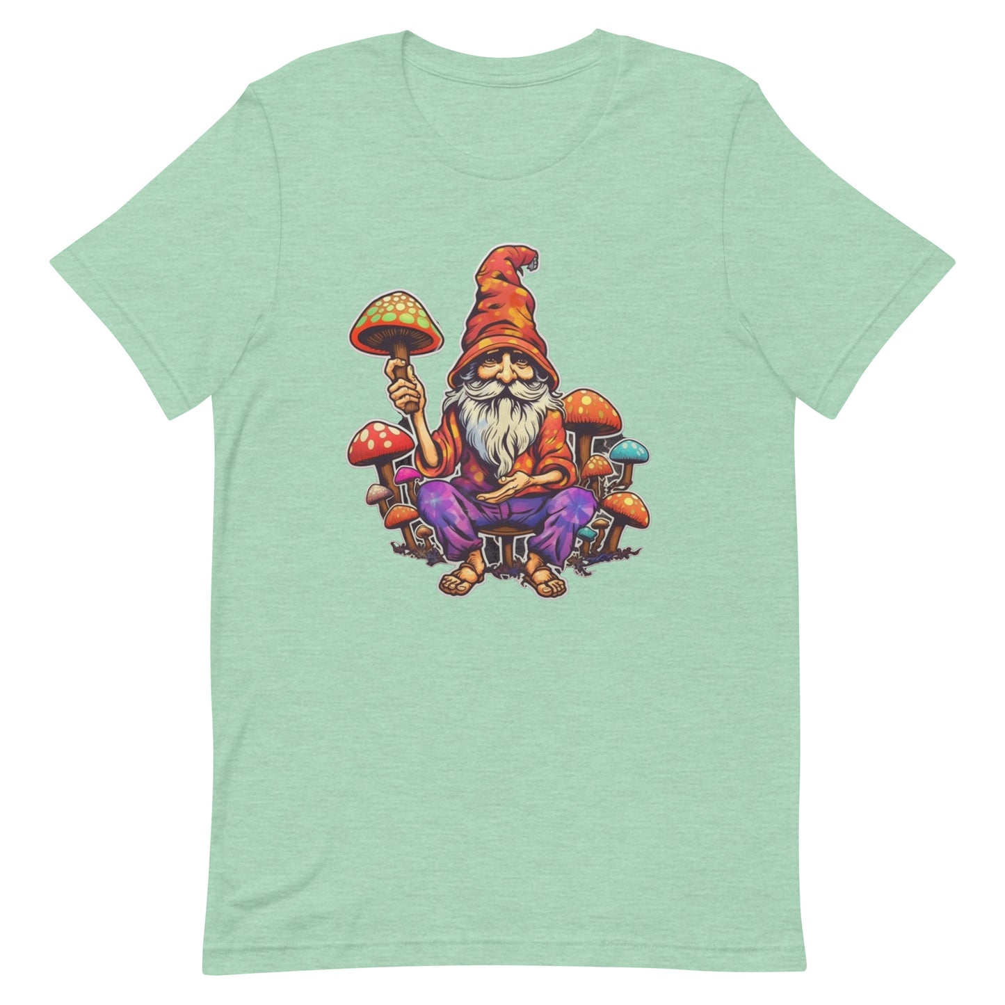 Shroom Gnome Psychedelic Magic Mushroom T-Shirt