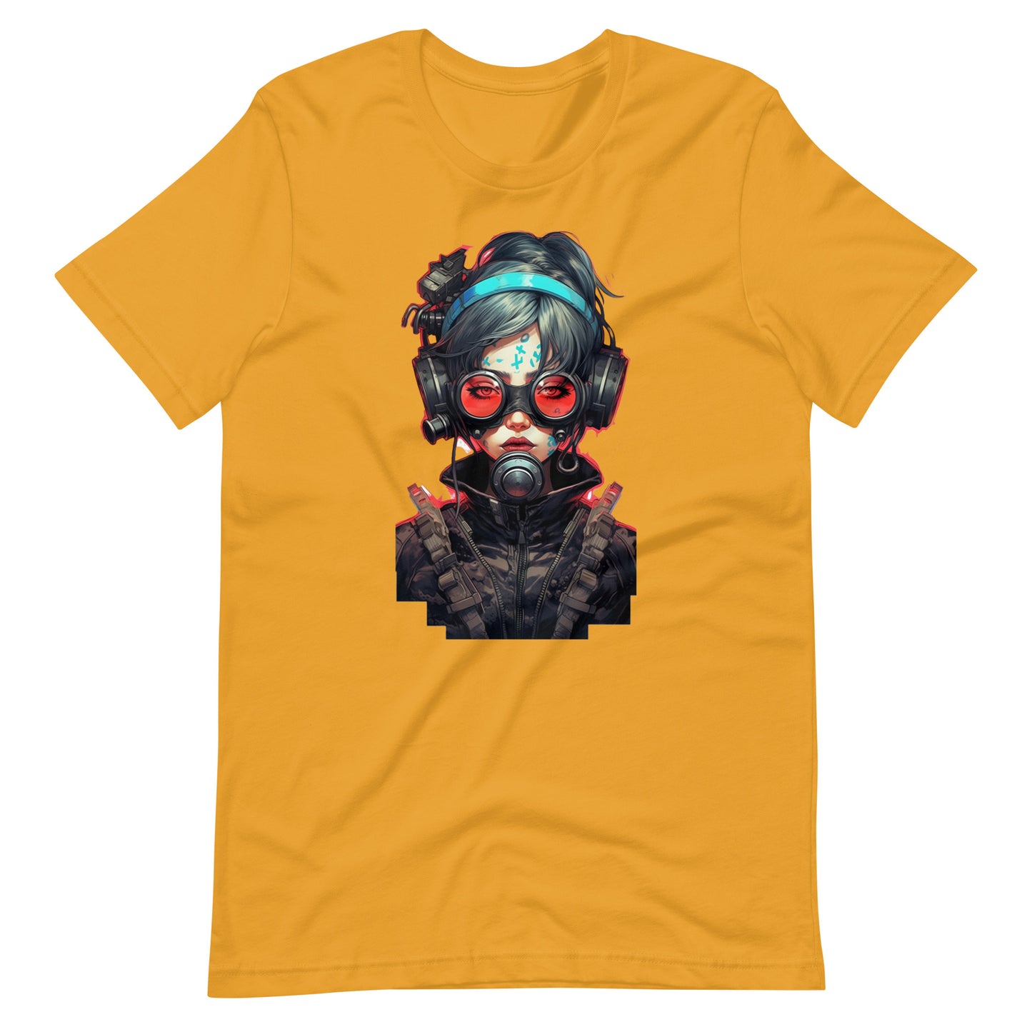 Cyberpunk Hacker Girl T-Shirt - Embrace Futuristic Style