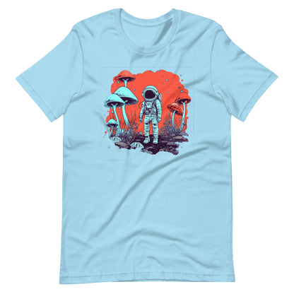 Psychedelic Spacetime: Spaced Out Psychonaut Magic Mushroom T-Shirt