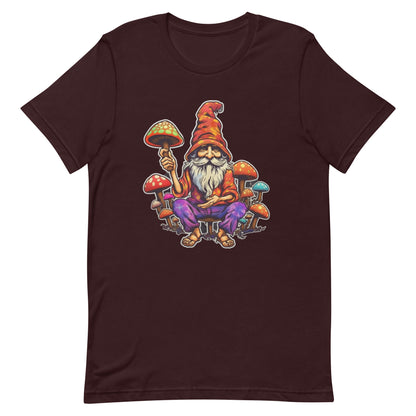 Shroom Gnome Psychedelic Magic Mushroom T-Shirt