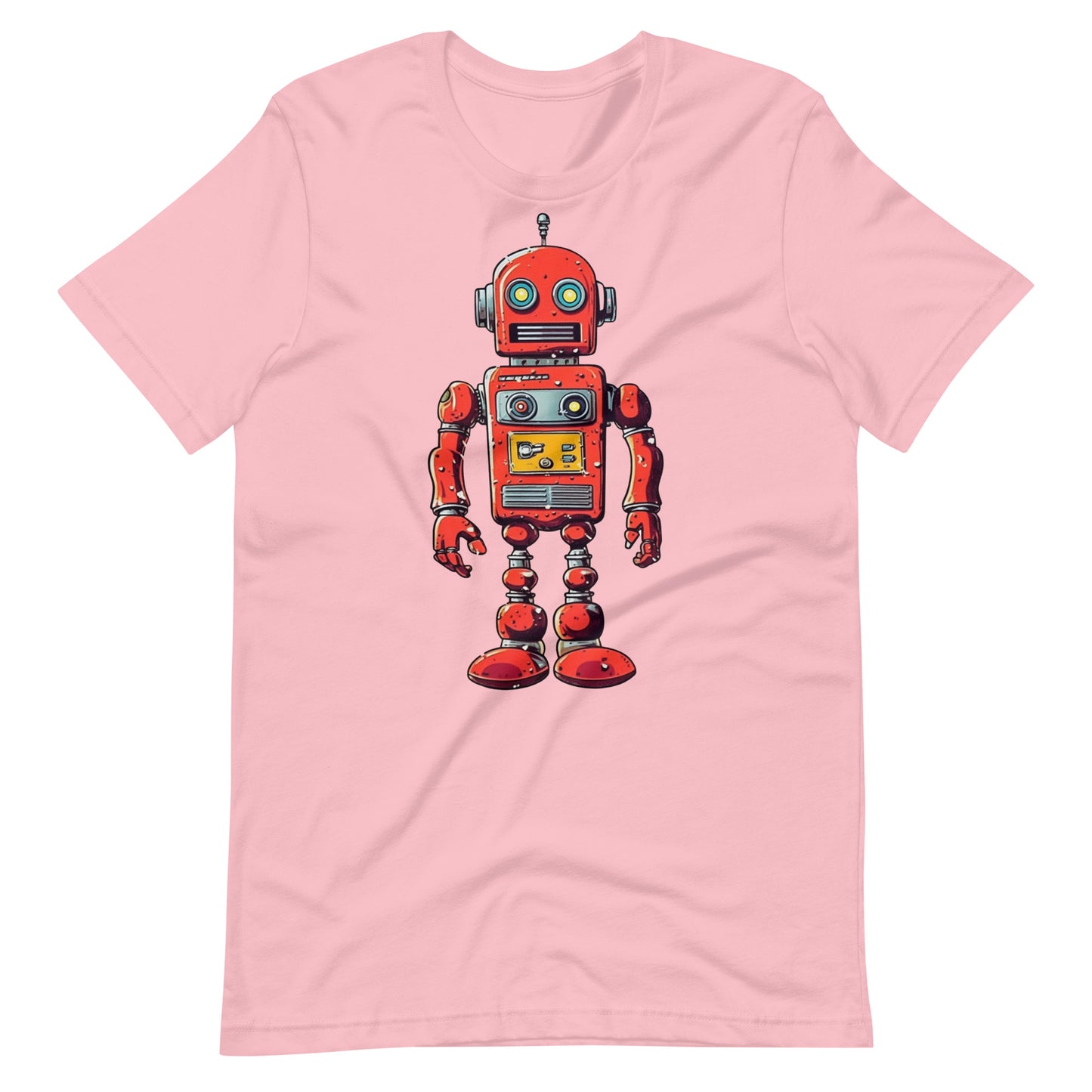 Retro Robot Revival T-Shirt - Embrace Vintage Nostalgia