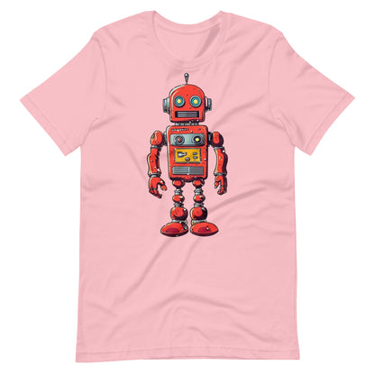 Retro Robot Revival T-Shirt - Embrace Vintage Nostalgia