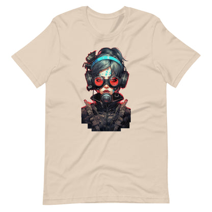 Cyberpunk Hacker Girl T-Shirt - Embrace Futuristic Style