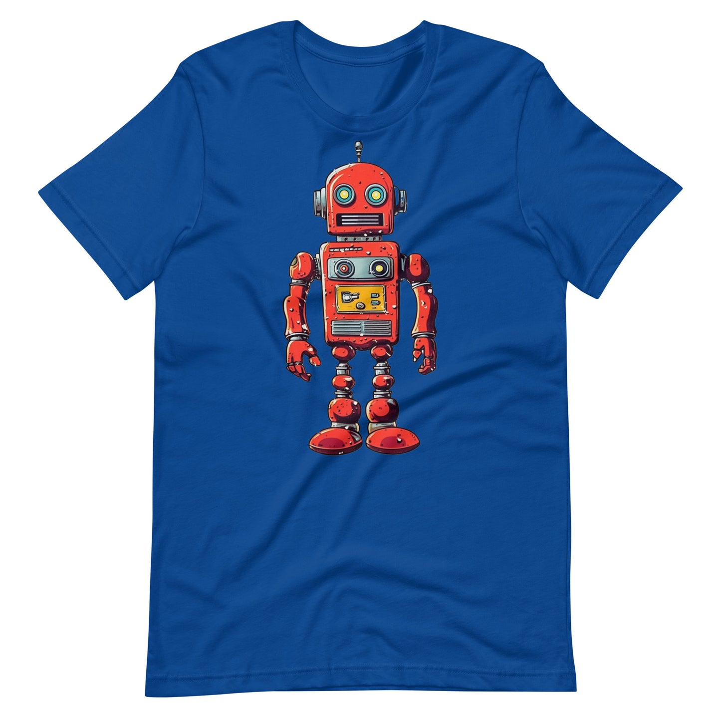 Retro Robot Revival T-Shirt - Embrace Vintage Nostalgia