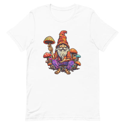 Shroom Gnome Psychedelic Magic Mushroom T-Shirt