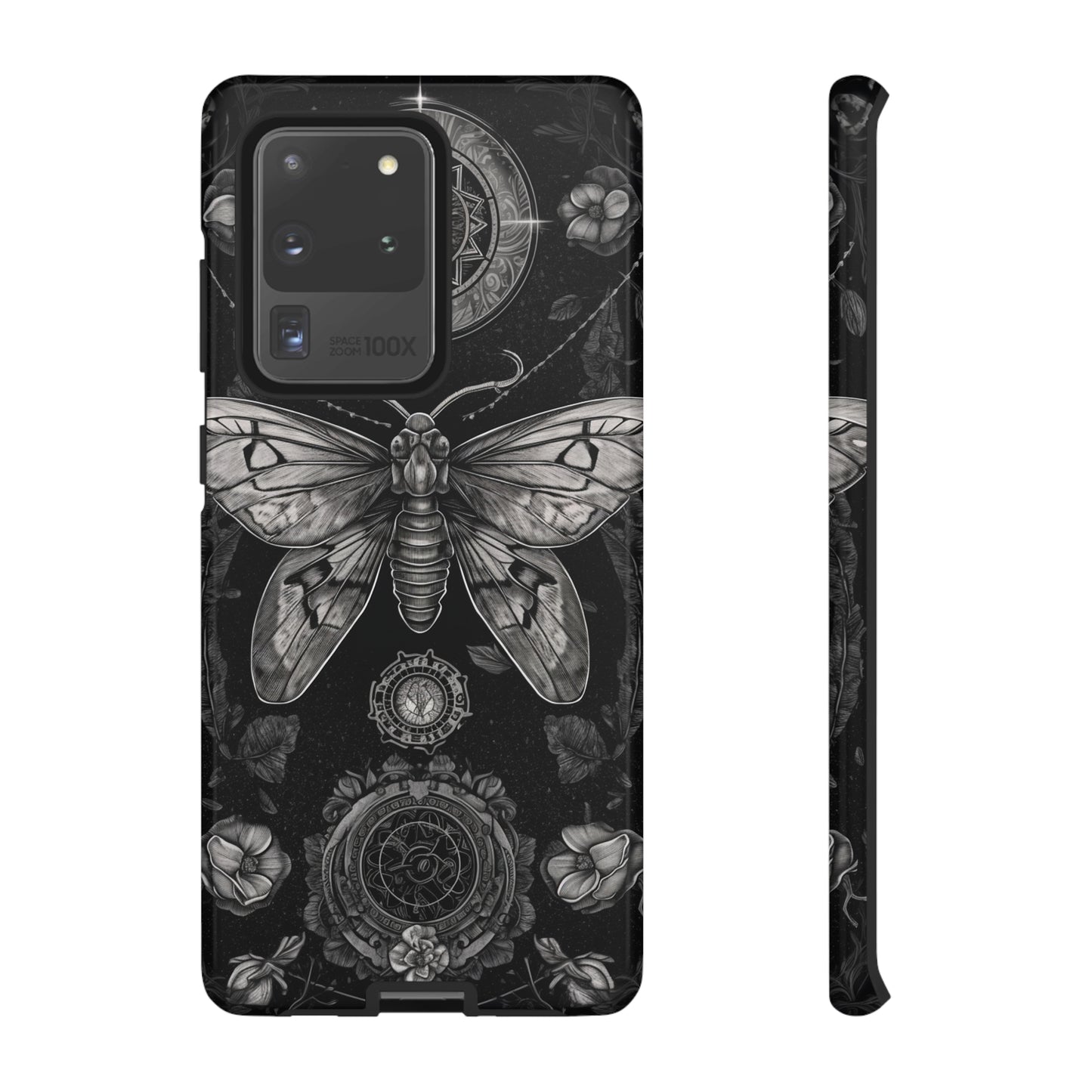 Goth Moth Dark Academia Phone Case