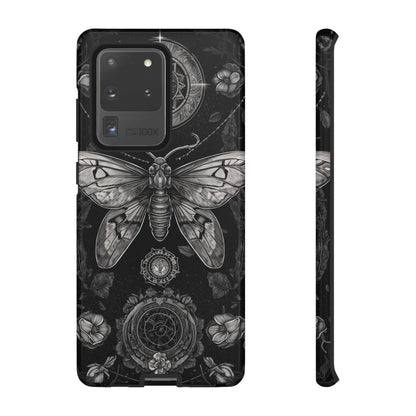 Goth Moth Dark Academia Phone Case