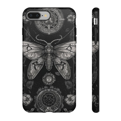 Goth Moth Dark Academia Phone Case