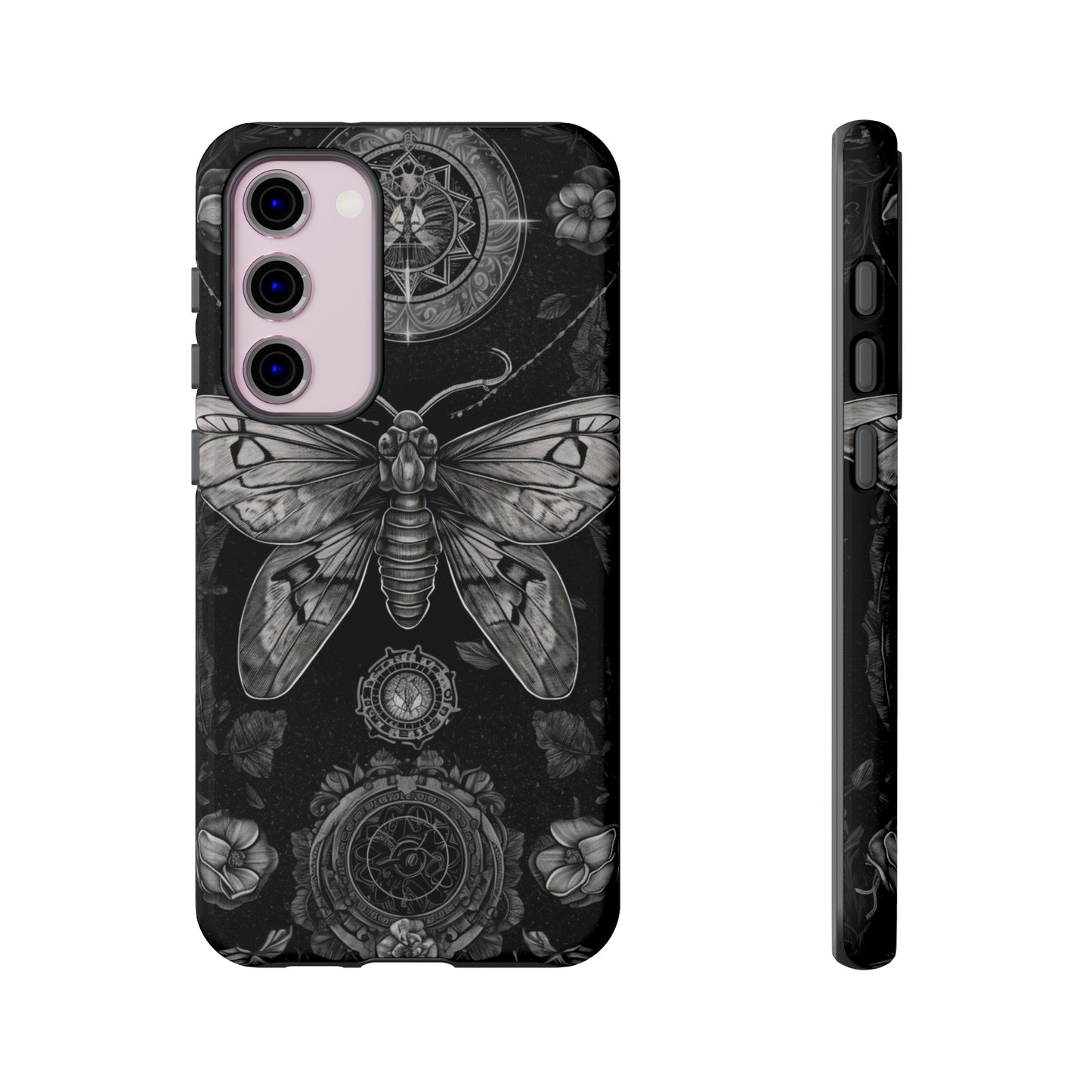 Goth Moth Dark Academia Phone Case