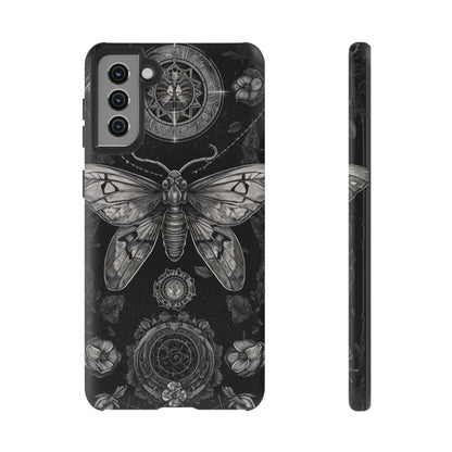 Goth Moth Dark Academia Phone Case