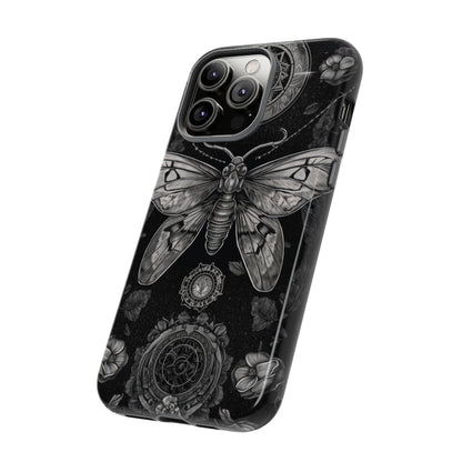 Goth Moth Dark Academia Phone Case