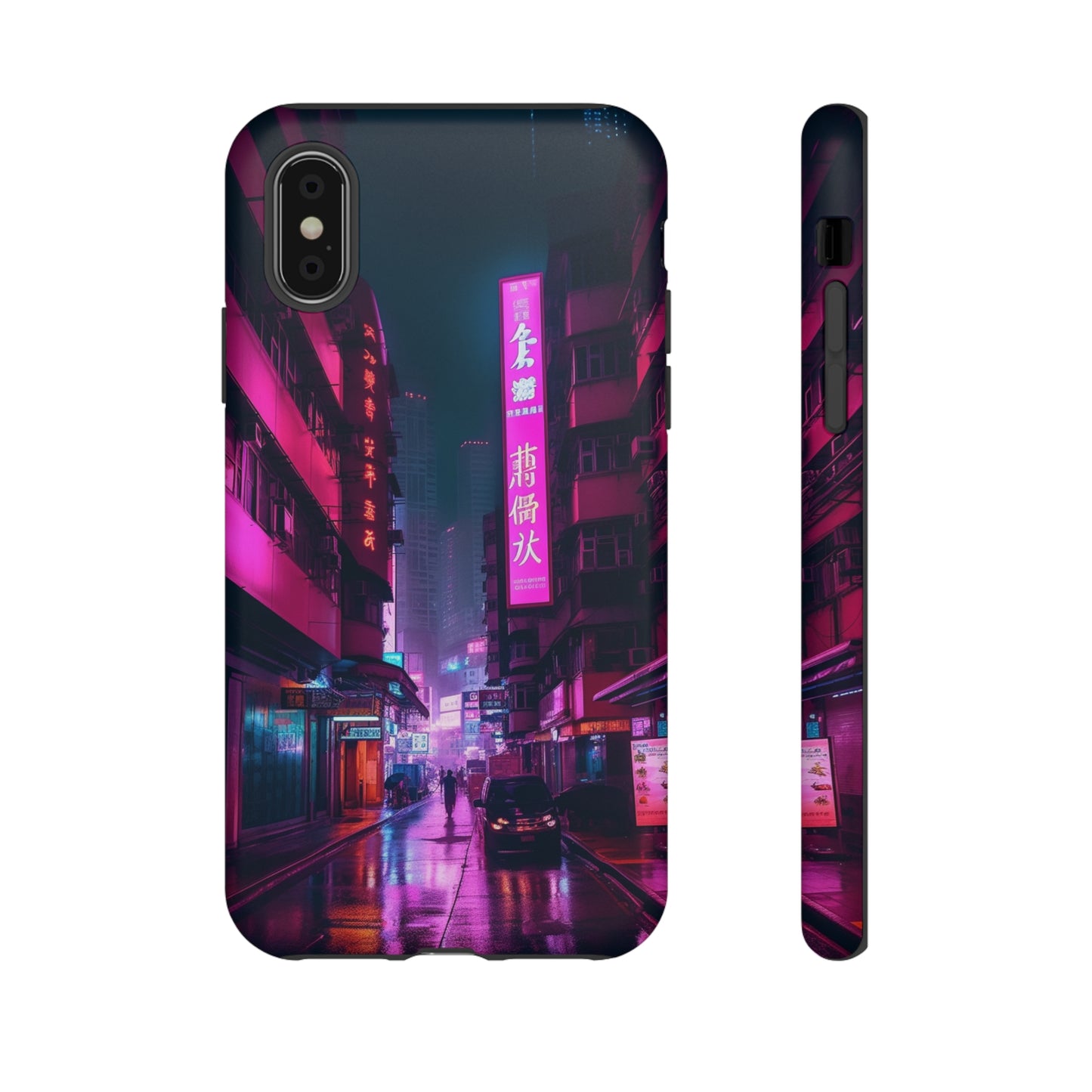 Vaporwave Science Fiction Tokyo Streets Tough Case