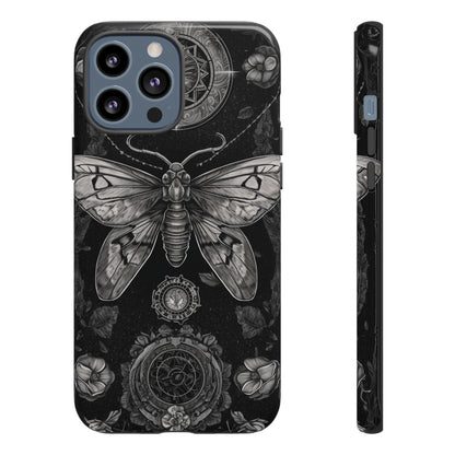 Goth Moth Dark Academia Phone Case