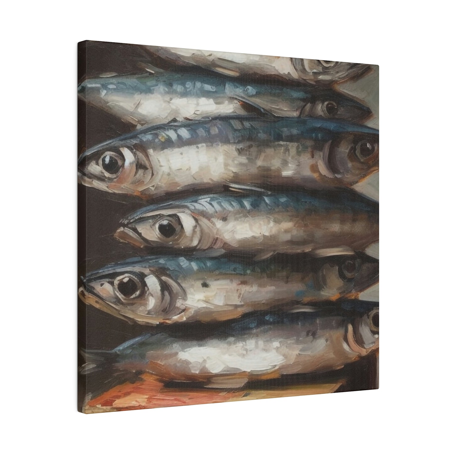 Stacked Like Sardines - Canvas Gallery Print