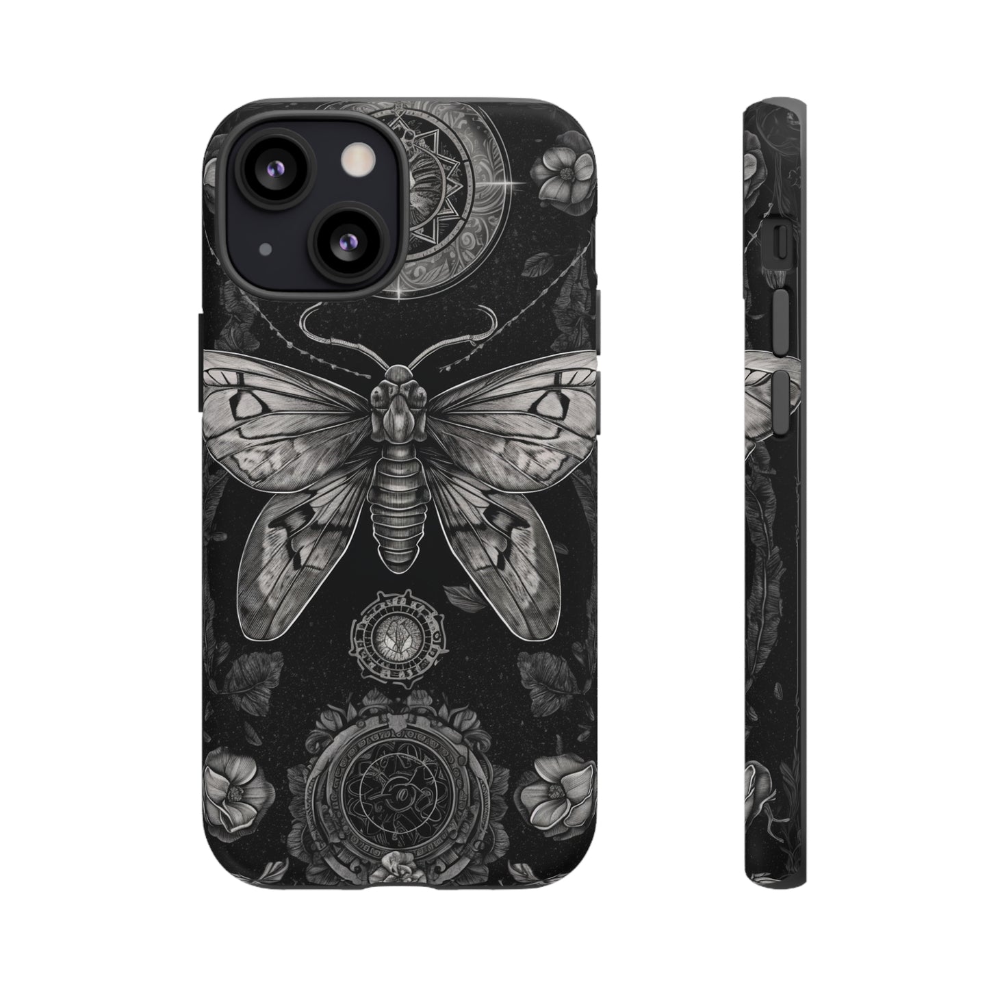 Goth Moth Dark Academia Phone Case