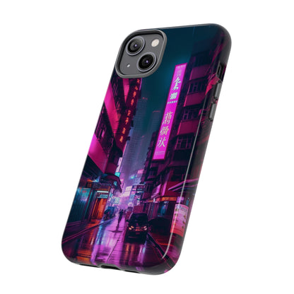 Vaporwave Science Fiction Tokyo Streets Tough Case