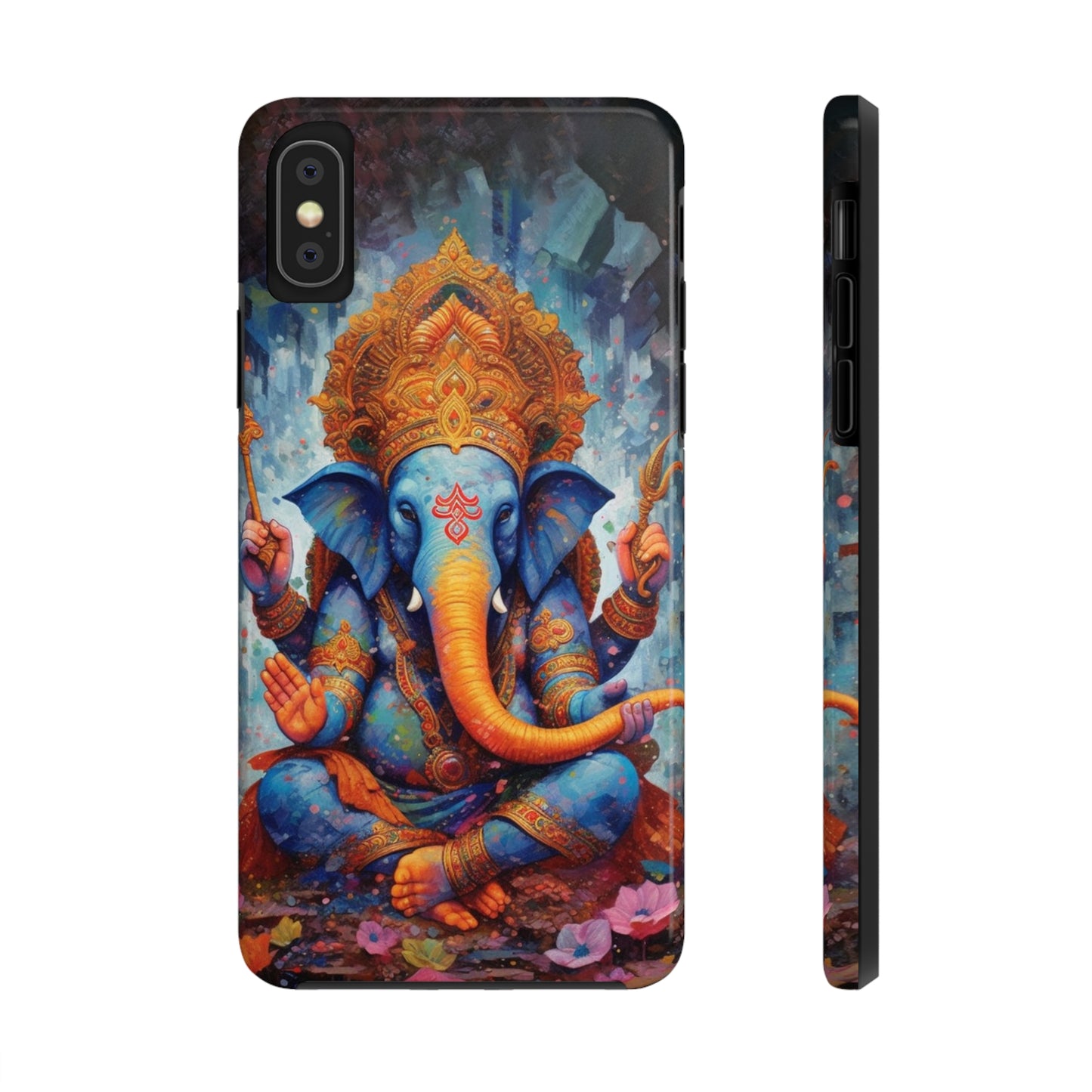 Divine Daze: Psychedelic Ganesh Hindu God | Sacred Design | Tough iPhone Case