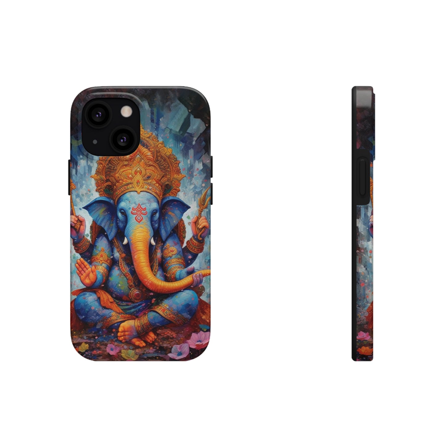 Divine Daze: Psychedelic Ganesh Hindu God | Sacred Design | Tough iPhone Case