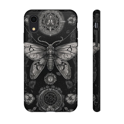 Goth Moth Dark Academia Phone Case