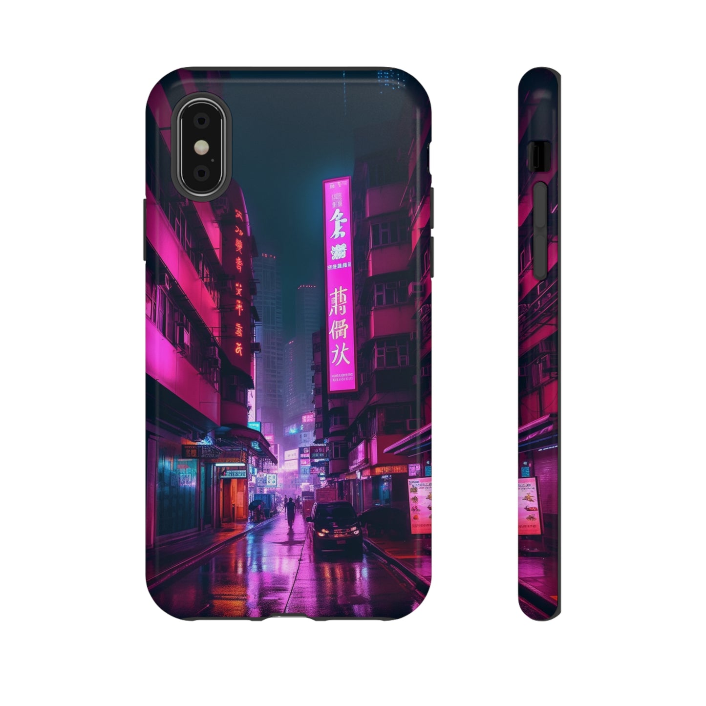 Vaporwave Science Fiction Tokyo Streets Tough Case