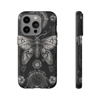 Goth Moth Dark Academia Phone Case