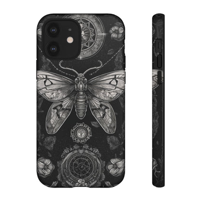 Goth Moth Dark Academia Phone Case