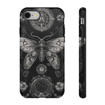 Goth Moth Dark Academia Phone Case