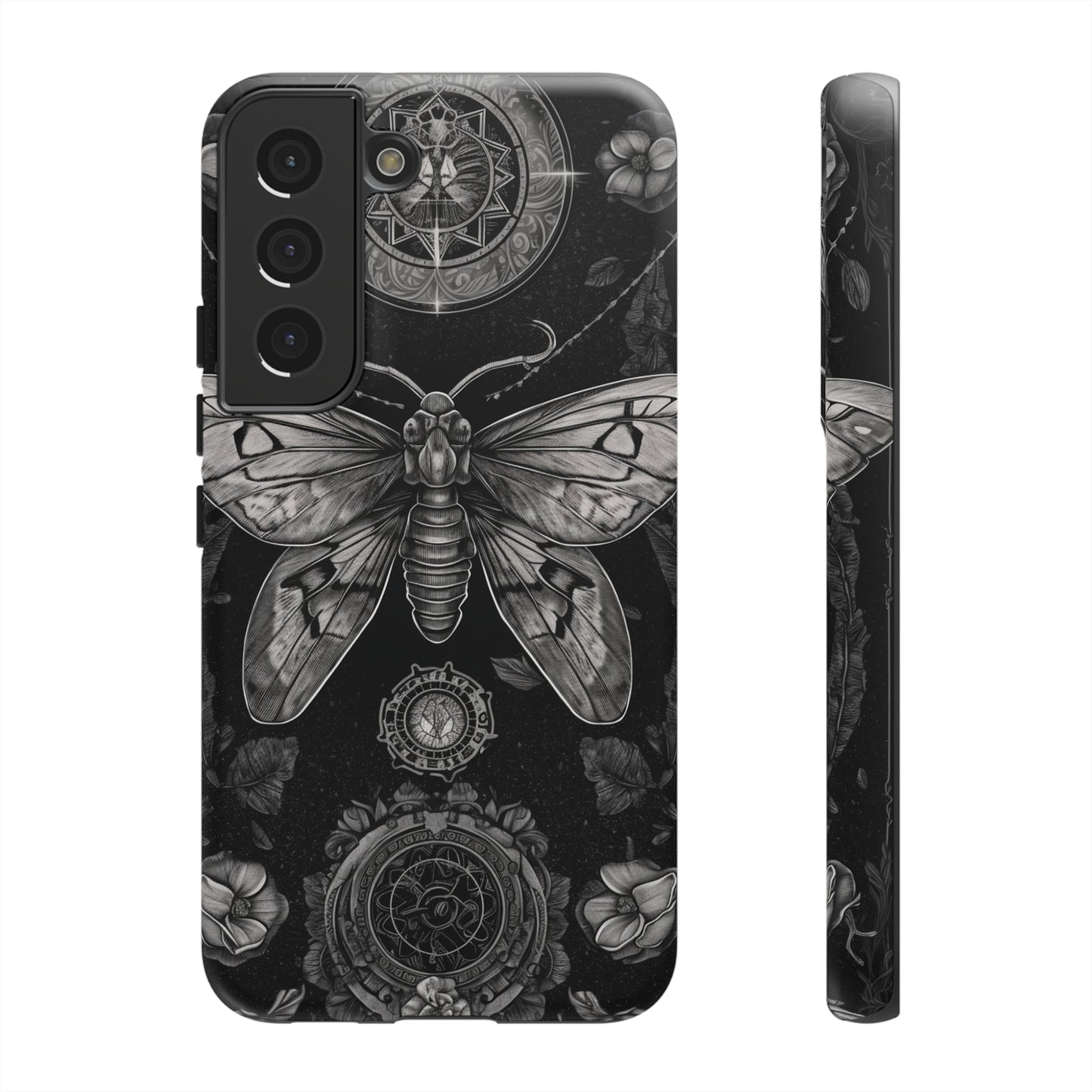 Goth Moth Dark Academia Phone Case