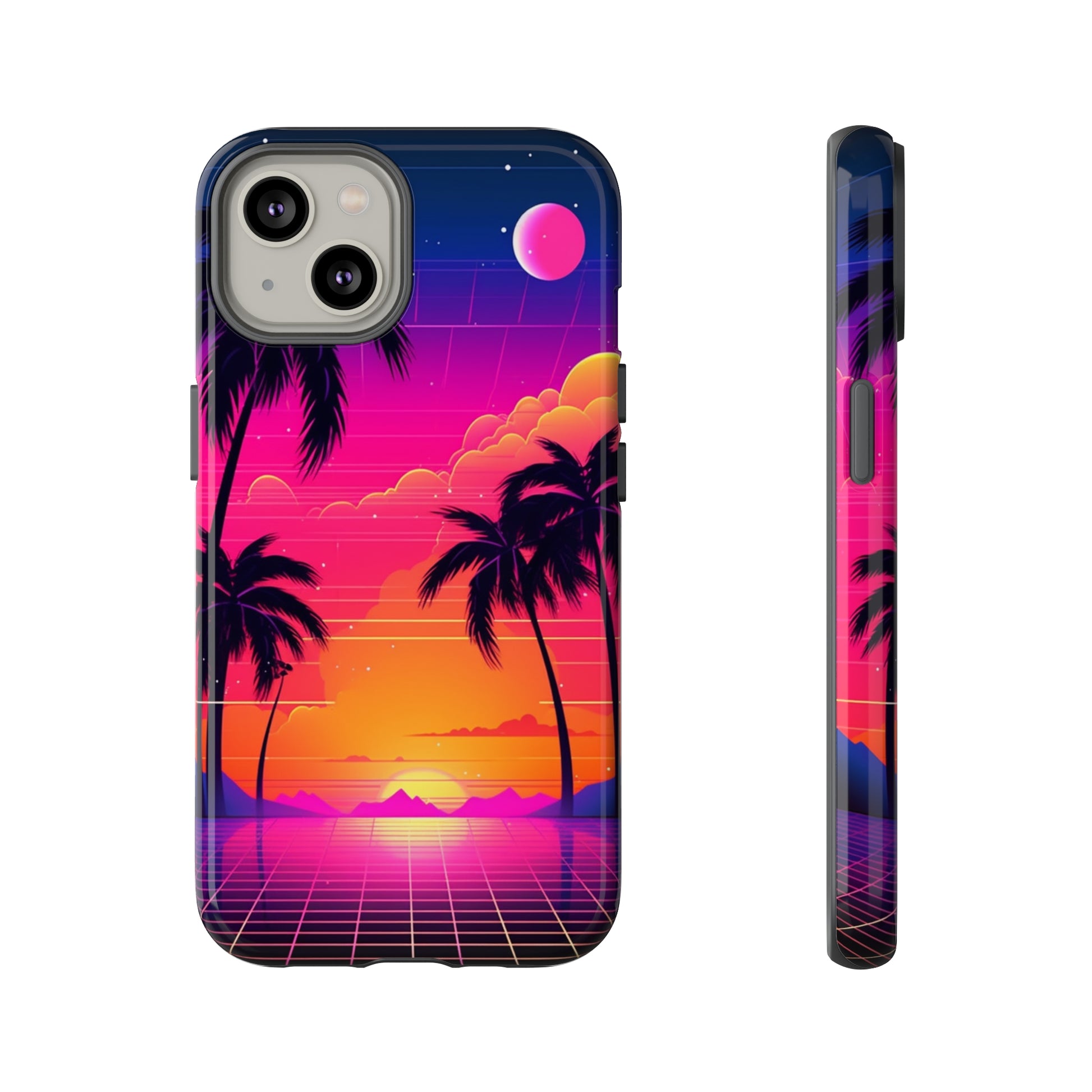 Synthwave Retro Style Phone Case