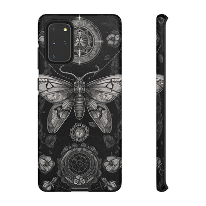 Goth Moth Dark Academia Phone Case