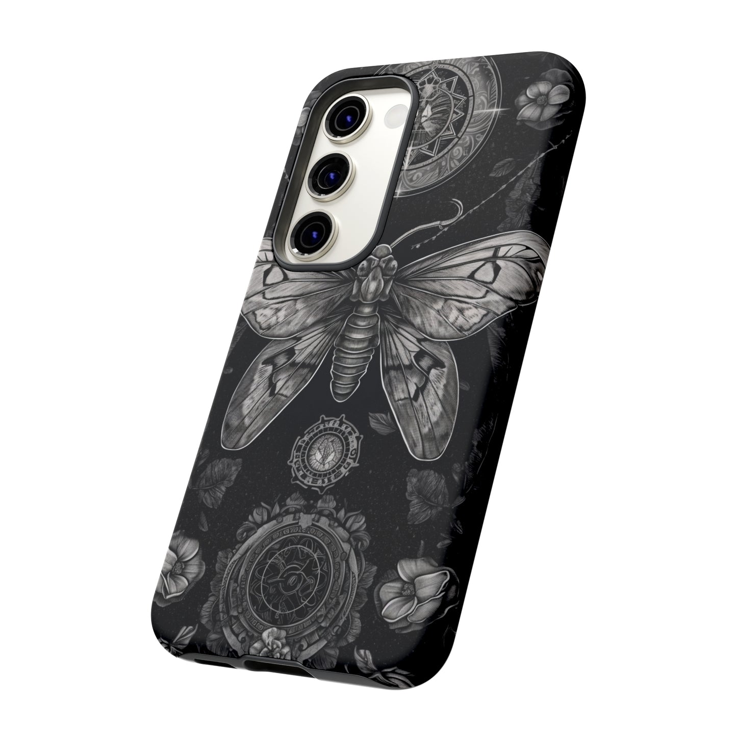 Goth Moth Dark Academia Phone Case