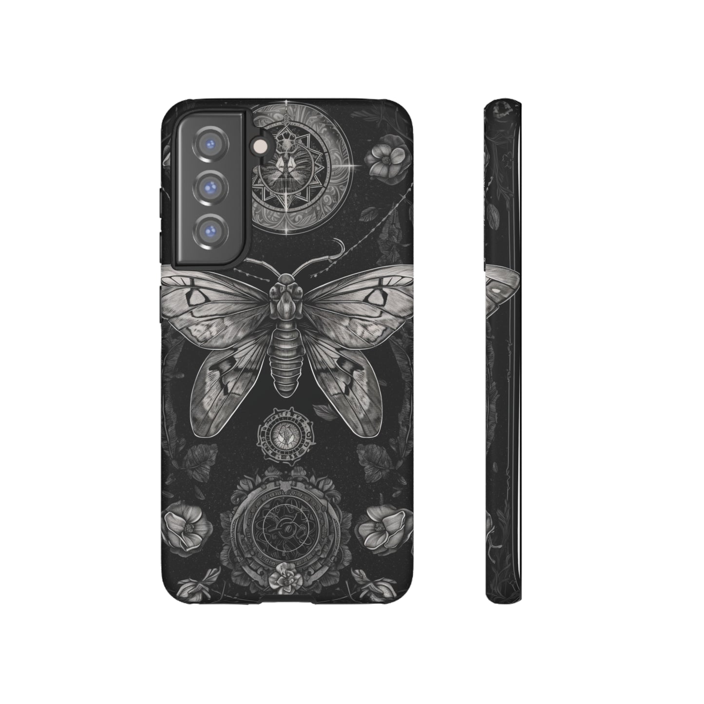 Goth Moth Dark Academia Phone Case