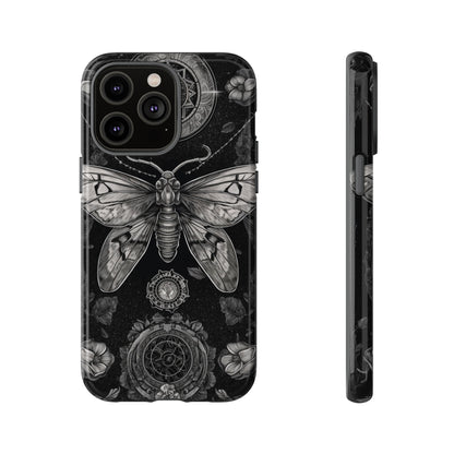 Goth Moth Dark Academia Phone Case