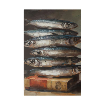 Stacked Like Sardines - Canvas Gallery Print