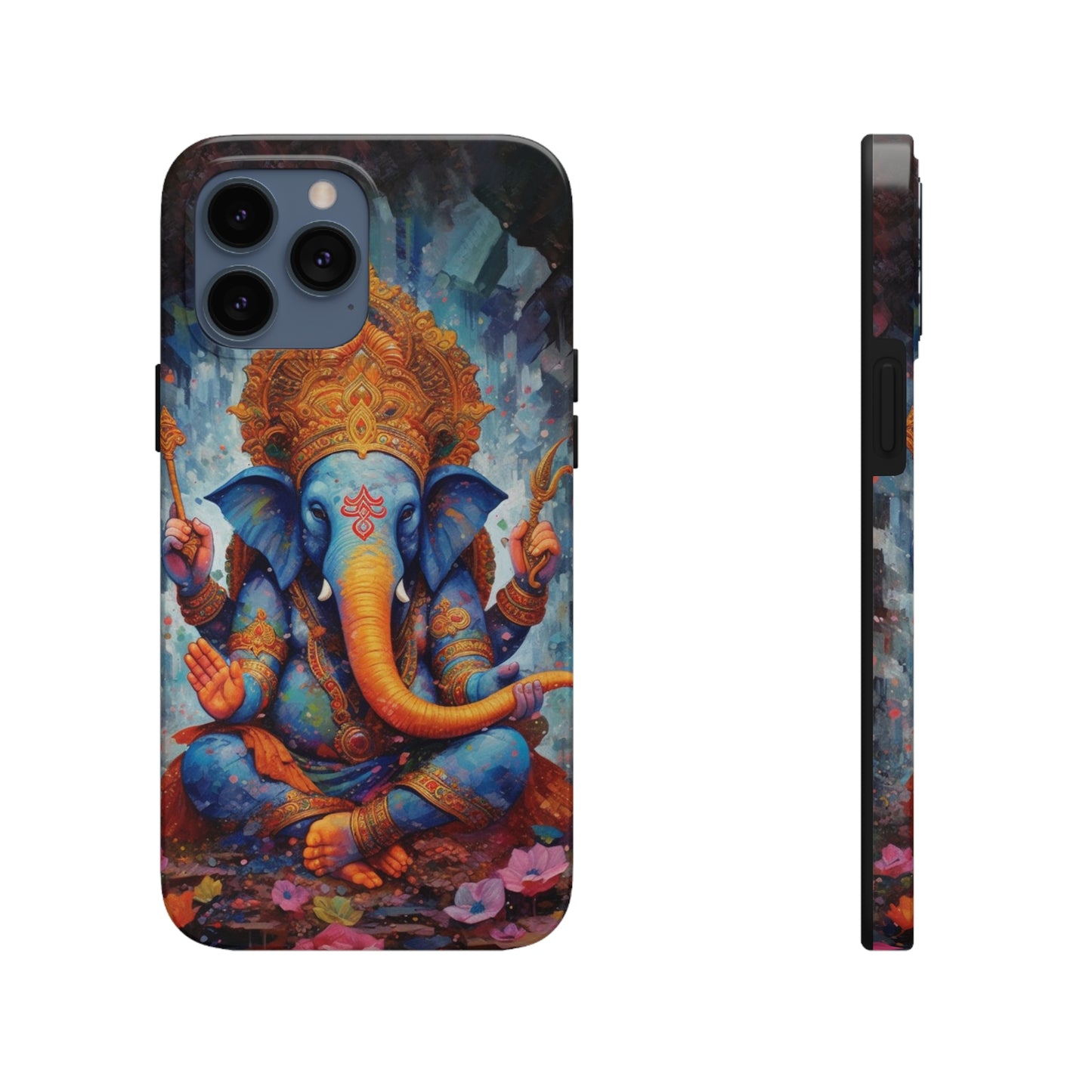 Divine Daze: Psychedelic Ganesh Hindu God | Sacred Design | Tough iPhone Case