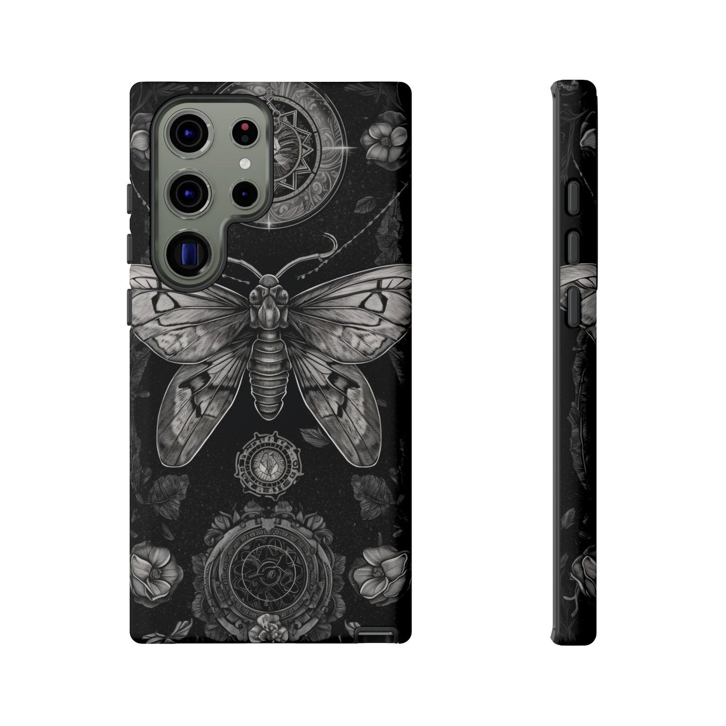 Goth Moth Dark Academia Phone Case