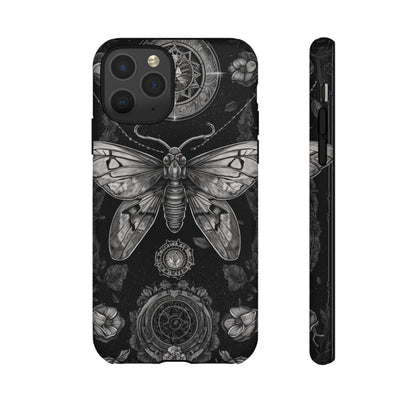 Goth Moth Dark Academia Phone Case