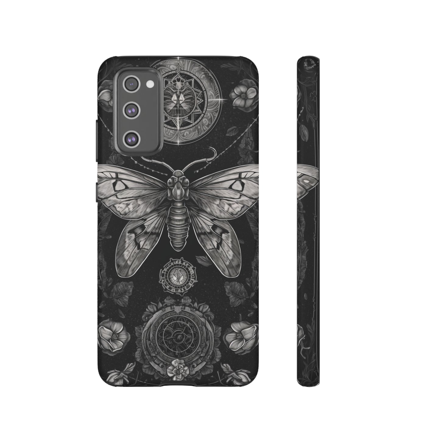 Goth Moth Dark Academia Phone Case