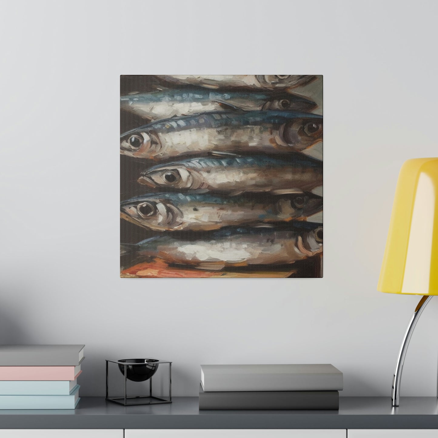 Stacked Like Sardines - Canvas Gallery Print